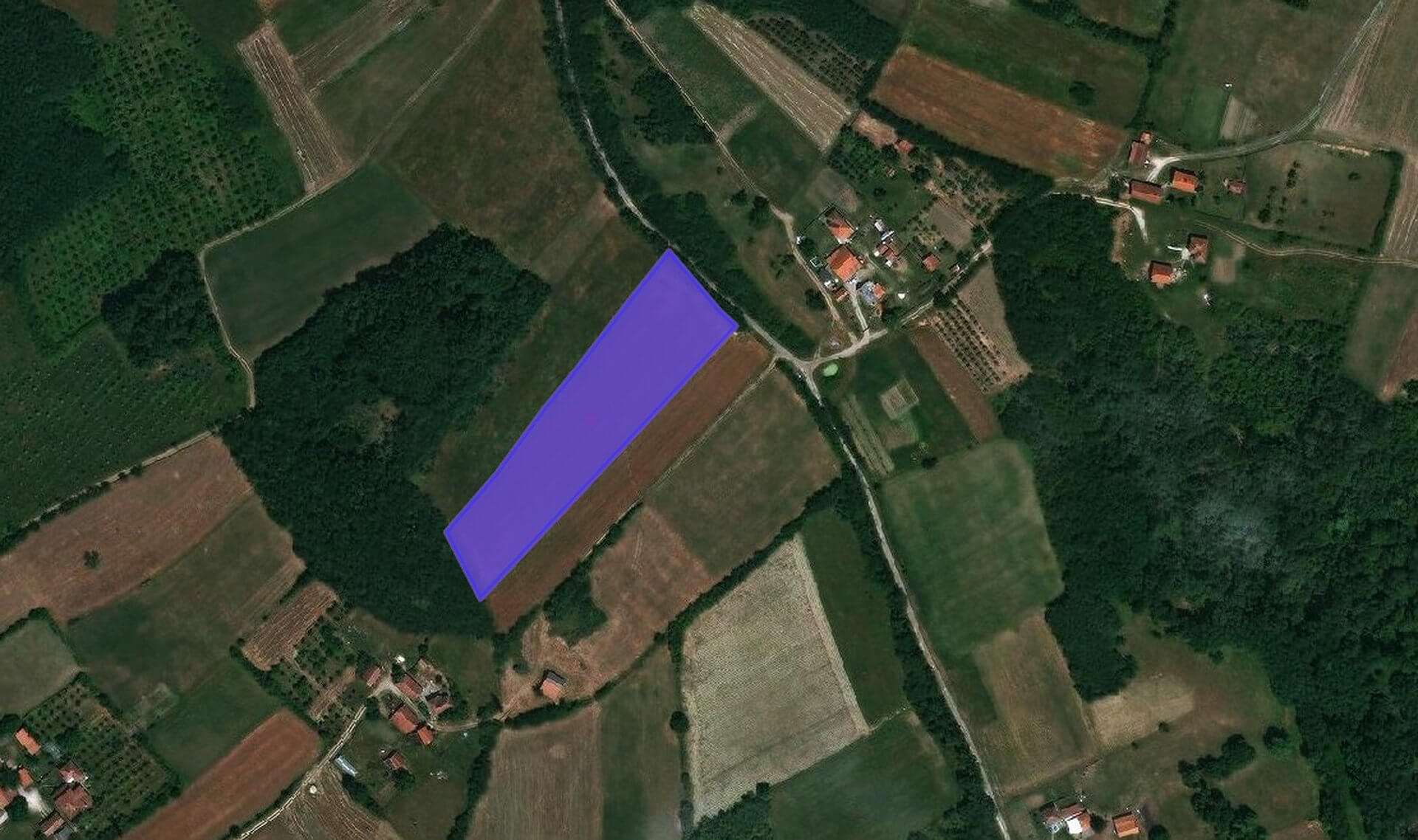 Satelitska slika parcele